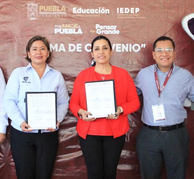 IEDEP y CBTIS 184 suman esfuerzos por la formación educativaen Izúcar de Matamoros.