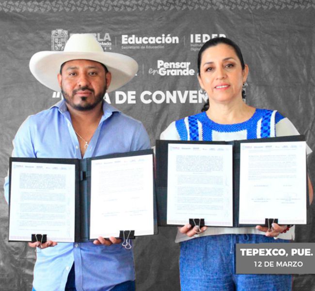 Fortalecemos la vinculación educativa con el Ayuntamiento de Tepexco